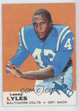 1969 Topps - [Base] #72 - Lenny Lyles