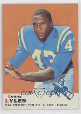 1969 Topps - [Base] #72 - Lenny Lyles