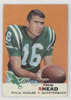 1969 Topps - [Base] #85 - Norm Snead [Good to VG‑EX]