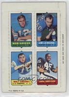 Bob Griese, Jim LeMoine, Walt Sweeney, Dave Grayson [Poor to Fair]