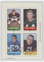 Gene Hickerson, Donny Anderson, Mike Lucci, Dick Butkus [Good to VG&#…