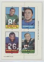 Fred Hill, Ernie Koy, Bennie McRae, Tommy Nobis