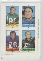 Fred Hill, Ernie Koy, Bennie McRae, Tommy Nobis