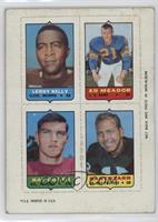 Leroy Kelly, Ed Meador, Ray Ogden, Bart Starr [Good to VG‑EX]