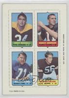 Andy Russell, Alex Karras, Randy Johnson, Bob Matheson [Good to VG…