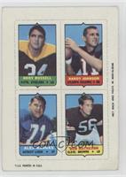 Andy Russell, Alex Karras, Randy Johnson, Bob Matheson