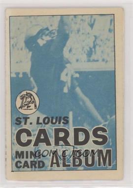 1969 Topps Mini-Cards Stamp Albums - [Base] #14 - St. Louis Cardinals Team