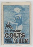Baltimore Colts Team [Poor to Fair]