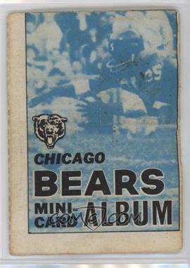 1969 Topps Mini-Cards Stamp Albums - [Base] #3 - Chicago Bears [Poor to Fair]