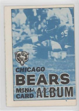 1969 Topps Mini-Cards Stamp Albums - [Base] #3 - Chicago Bears