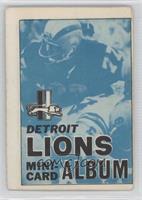 Detroit Lions [Good to VG‑EX]