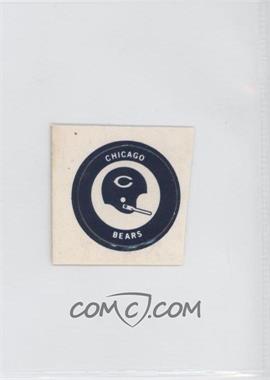 1970-71 Chiquita NFL Stickers - [Base] #CHI - Chicago Bears [Noted]