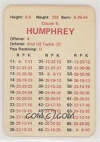 Claude Humphrey [Good to VG‑EX]