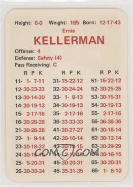 1970 APBA Football 1969 Season - [Base] #_ERKE - Ernie Kellerman