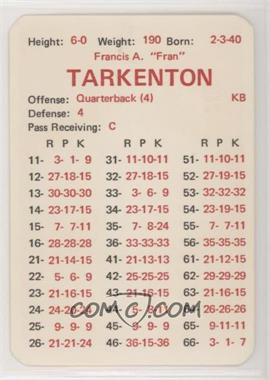 1970 APBA Football 1969 Season - [Base] #_FRTA - Fran Tarkenton