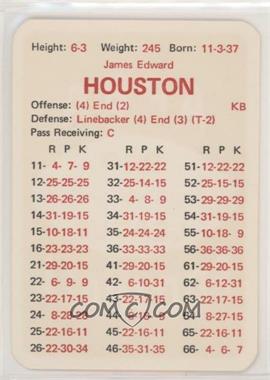 1970 APBA Football 1969 Season - [Base] #_JIHO.1 - Jim Houston