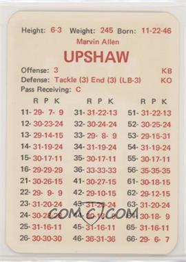 1970 APBA Football 1969 Season - [Base] #_MAUP - Marvin Upshaw