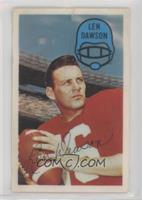 Len Dawson [Poor to Fair]