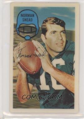 1970 Kellogg's 3-D Super Stars - [Base] #9 - Norm Snead