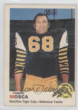 1970 O-Pee-Chee CFL - [Base] #14 - Angelo Mosca [Good to VG‑EX]