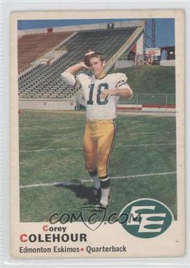 1970 O-Pee-Chee CFL - [Base] #49 - Corey Colehour [Good to VG‑EX]