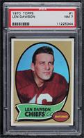 Len Dawson [PSA 7 NM]