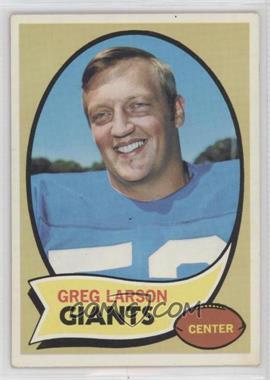 1970 Topps - [Base] #174 - Greg Larson