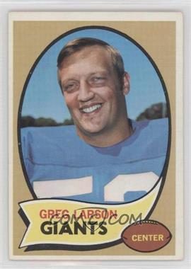 1970 Topps - [Base] #174 - Greg Larson