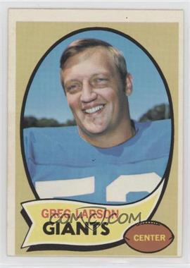 1970 Topps - [Base] #174 - Greg Larson