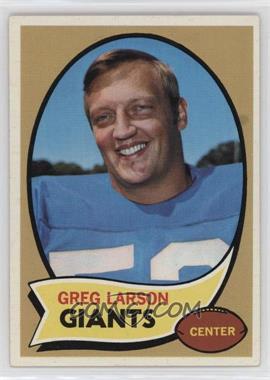 1970 Topps - [Base] #174 - Greg Larson