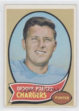 1970 Topps - [Base] #185 - Dennis Partee [Good to VG‑EX]