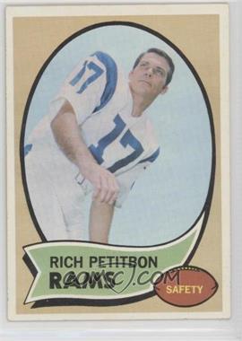 1970 Topps - [Base] #203 - Richie Petitbon