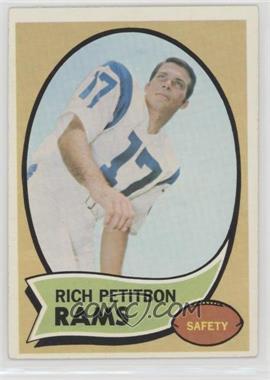 1970 Topps - [Base] #203 - Richie Petitbon