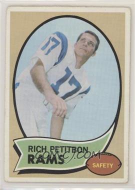 1970 Topps - [Base] #203 - Richie Petitbon