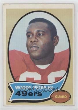 1970 Topps - [Base] #207 - Woody Peoples