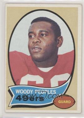 1970 Topps - [Base] #207 - Woody Peoples