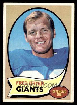 1970 Topps - [Base] #247 - Fred Dryer [GOOD]