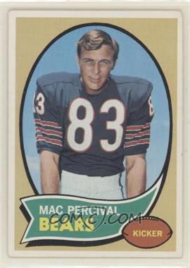 1970 Topps - [Base] #256 - Mac Percival