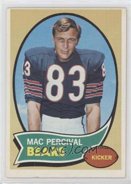 1970 Topps - [Base] #256 - Mac Percival