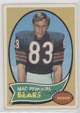 1970 Topps - [Base] #256 - Mac Percival