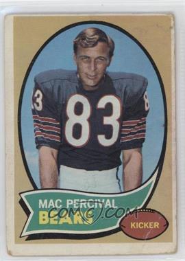 1970 Topps - [Base] #256 - Mac Percival [Poor to Fair]