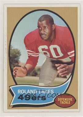 1970 Topps - [Base] #27 - Roland Lakes [Poor to Fair]