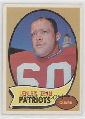 1970 Topps - [Base] #33 - Len St. Jean