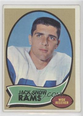 1970 Topps - [Base] #44 - Jack Snow [Poor to Fair]