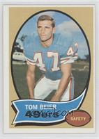 Tom Beier (Wearing a Miami Dolphins Uniform) [Noted]