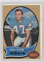 Tom Beier (Wearing a Miami Dolphins Uniform) [Good to VG‑EX]