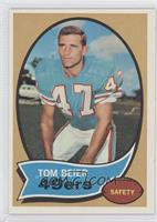 Tom Beier (Wearing a Miami Dolphins Uniform)
