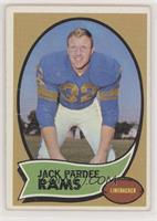 Jack Pardee [COMC RCR Poor]