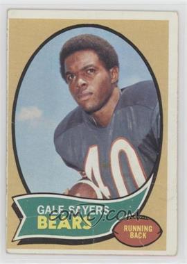 1970 Topps - [Base] #70 - Gale Sayers [Poor to Fair]