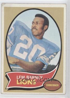 1970 Topps - [Base] #75 - Lem Barney [Good to VG‑EX]